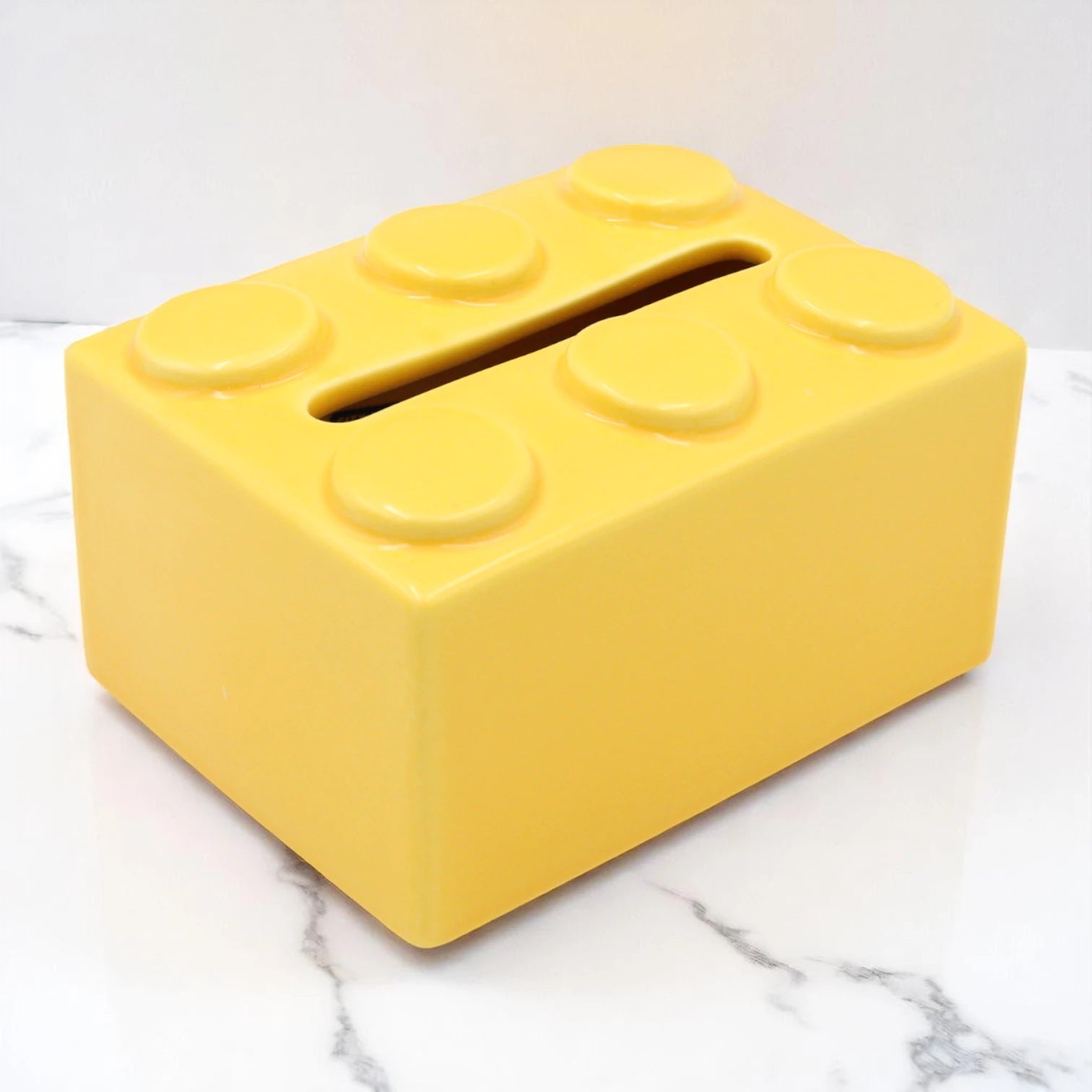 Tissue Holder Box | Stylish Rectangular Napkin Case for Home, Car, Office, Hotel & More - Damoo