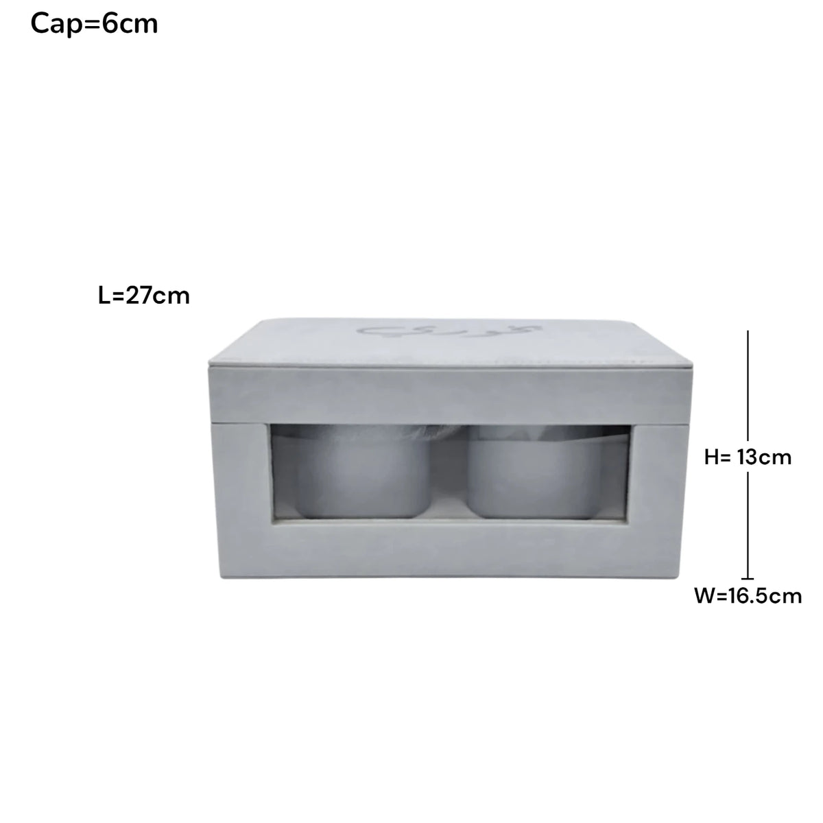 Luxury Faux Leather Mabkhara & Bakhoor Storage Box Set with Glass Front Display, Stainless Steel Incense Burner Cup and Covered Bakhoor Container, Home Majlis Ramadan Gift Set, Available in Multiple Colors (13H x 27L × 16.5W CM)