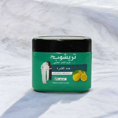 Trichup Anti Dandruff Herbal Hair Cream 150ml – Neem, Tea Tree, Rosemary & Lemon – For Soft, Flaky-Free, Healthy Hair - Damoo