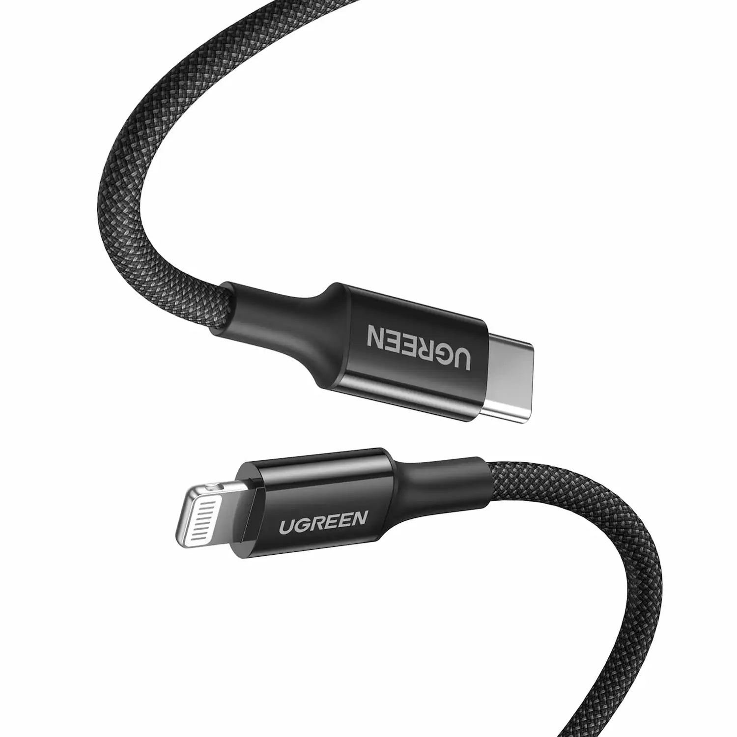 UGREEN 1M Lightning Cable [MFi Certified], Fast USB-A to Lightning Charger, 2.4A, 60W PD, for iPhone & iPad - Damoo