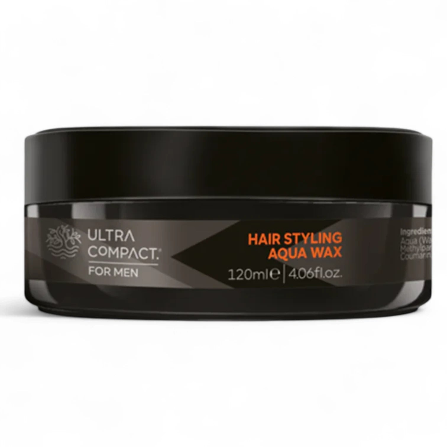 Ultra Compact Aqua Hair Styling Wax for Men – 120ml | Strong Hold & Natural Shine | Water-Based & Easy to Wash Out - Damoo