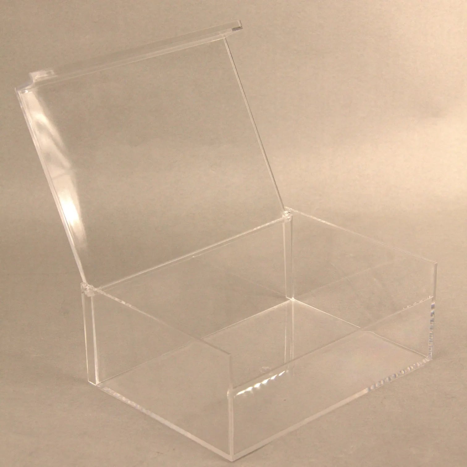 Vague Clear Acrylic Serving Tray – Minimalist Organizer for Kitchen, Office, Vanity & Events - Damoo