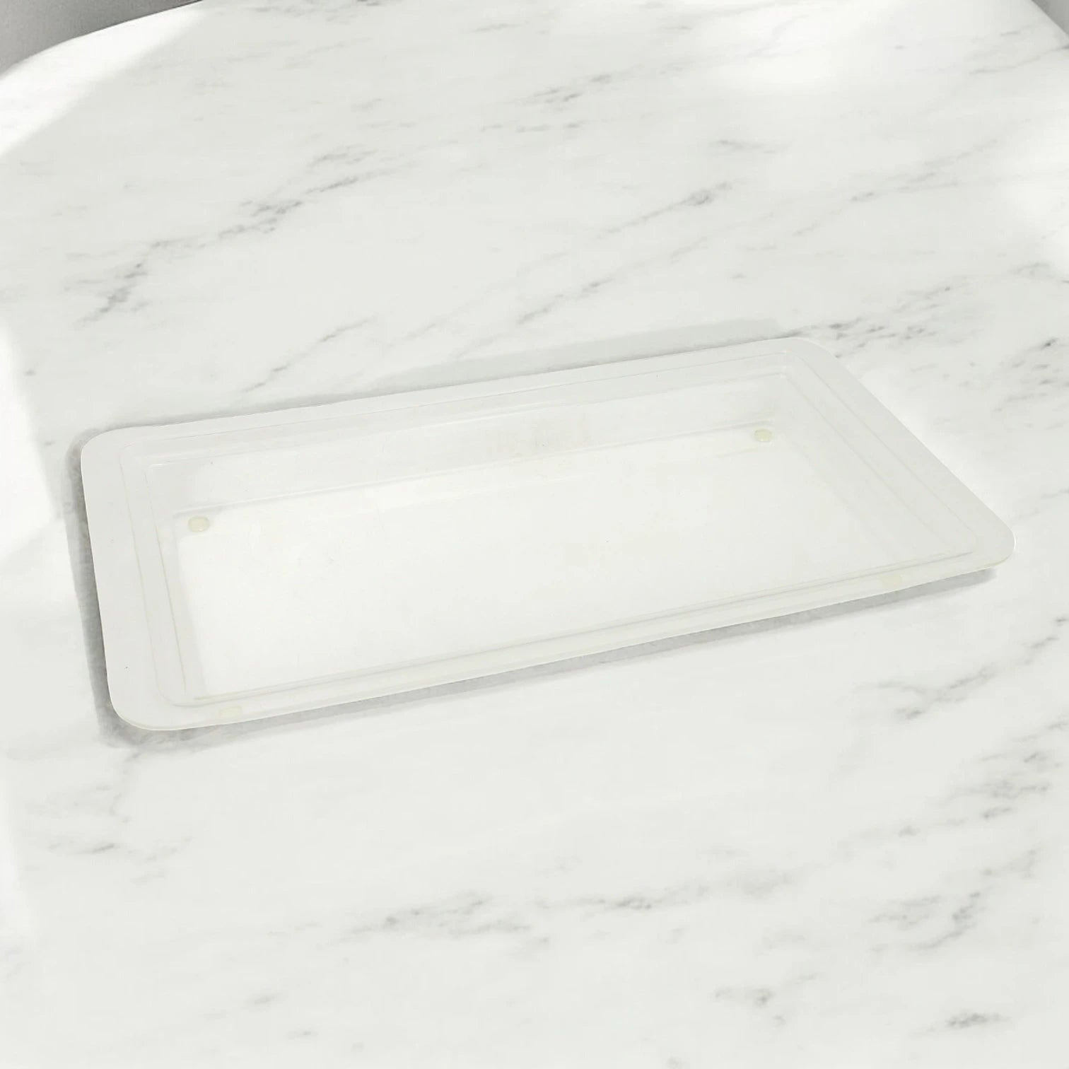 Vague Rectangular Bread Display Box with Clear Acrylic Lid – Stylish Covered Serving Tray for Bread, Pastries & Snacks – Ideal for Buffet, Bakery & Home Use - Damoo