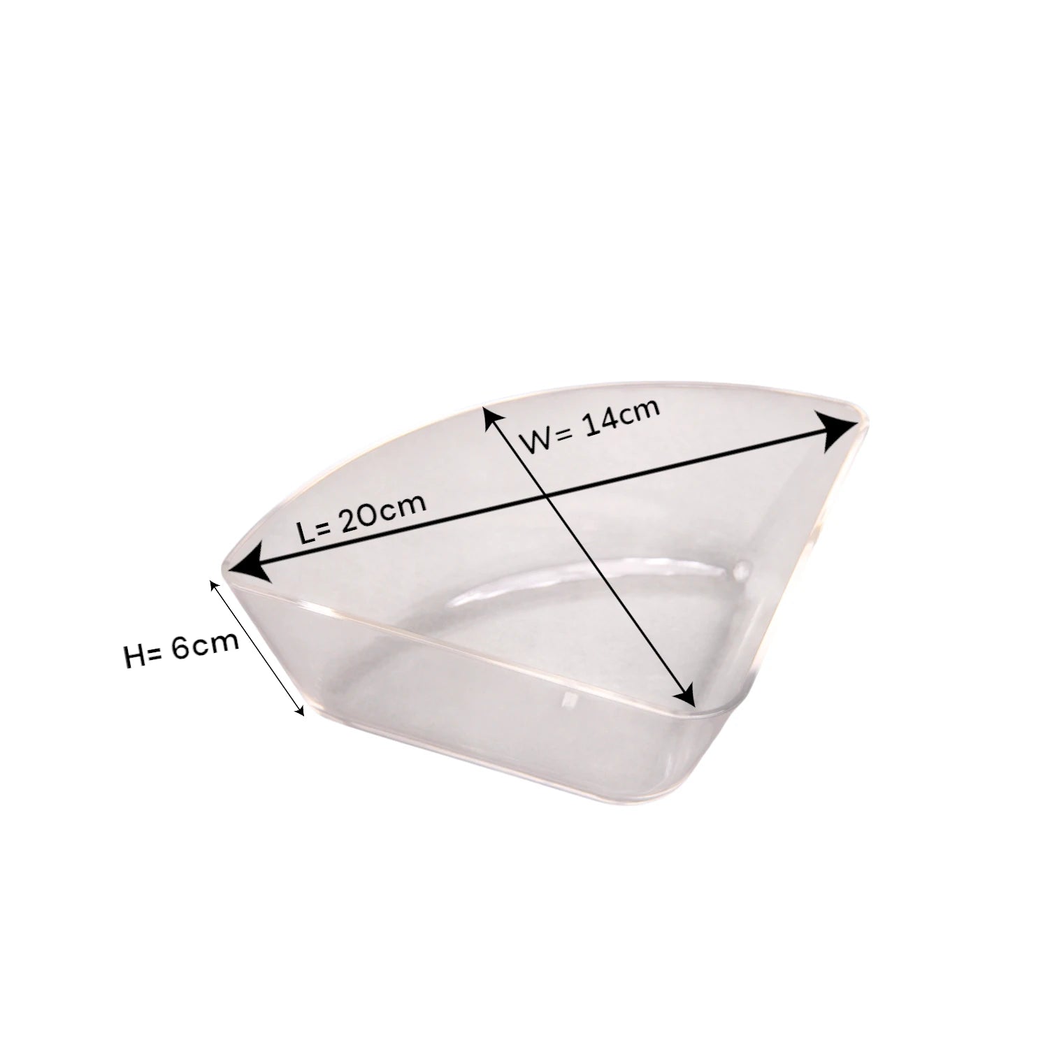 Vague Round Acrylic Sectioned Serving Tray with Lid – 5-Compartment Clear Organizer for Snacks, Sweets, or Dry Fruits – Elegant Display with Handle, Durable & Lightweight - Damoo