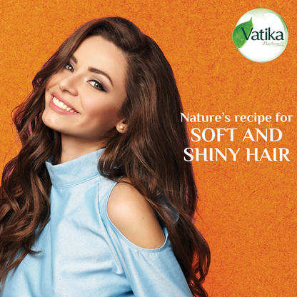Vatika Naturals Almond Enriched Hair Oil – 300ml | With Vitamins A, E & F | Nourishes, Softens & Adds Shine | Controls Damage from Heat & Styling | Paraben, Sulphate & Silicone-Free | For All Hair Types - Damoo