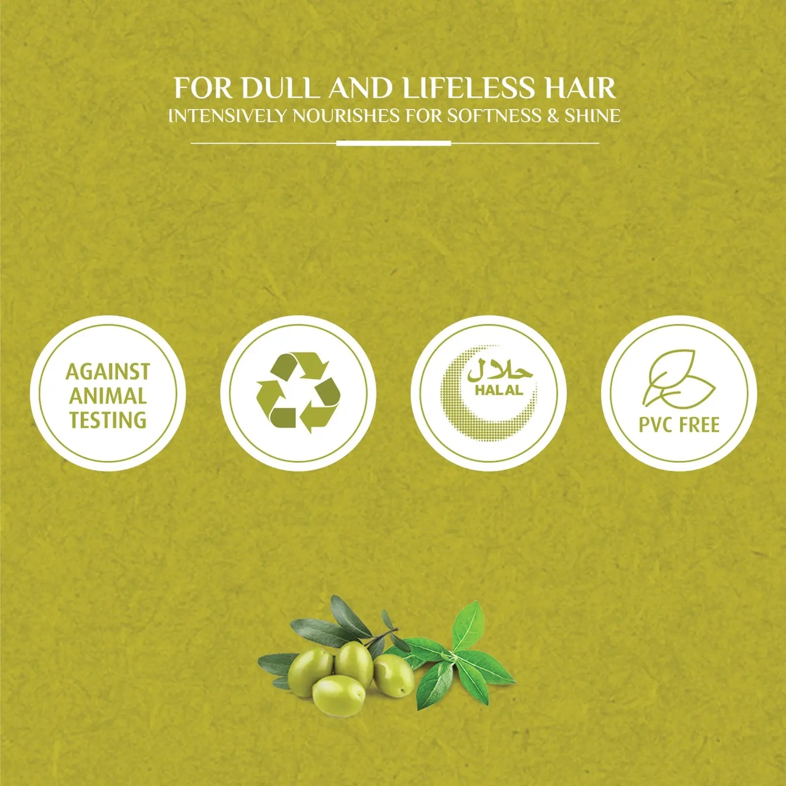 Vatika Naturals Nourish & Protect Shampoo | Twin Pack (2 x 400ml) | Enriched with Olive, Henna & Almond Extracts | For Normal Hair | With Nourishing Vatika Oils - Damoo
