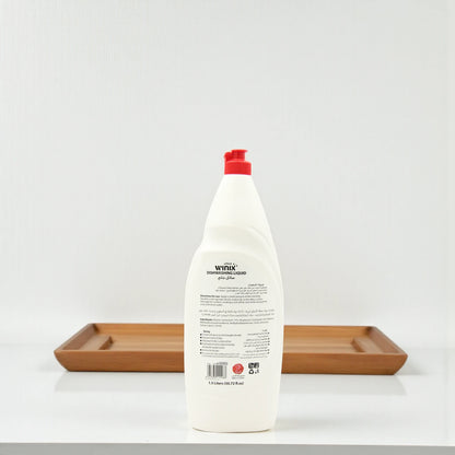 W’nix Dishwashing Liquid – Lemon Scent – Powerful Grease-Cutting – 1.5 Liters – Long-Lasting Suds – Gentle on Hands - Damoo