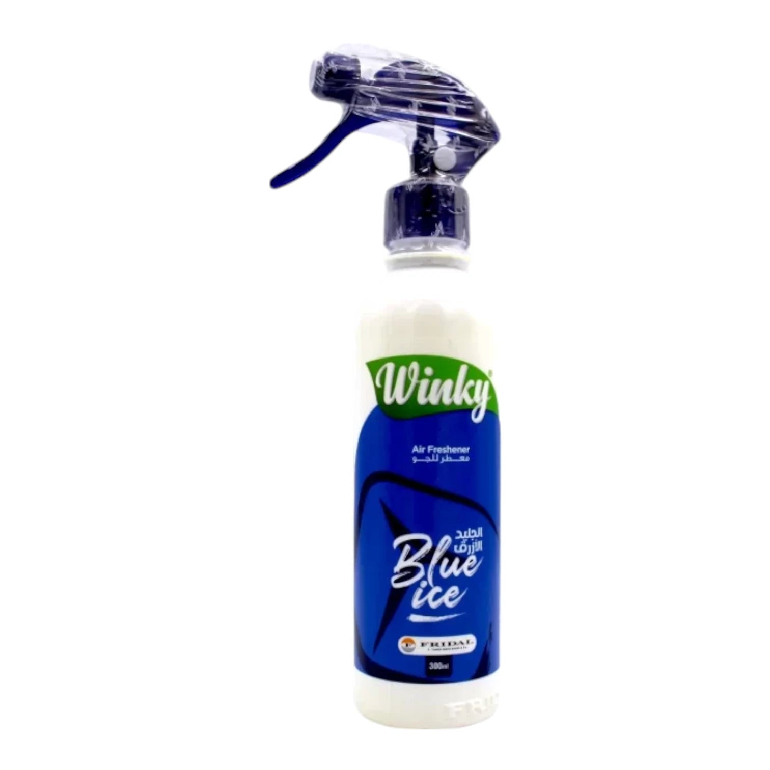 Winky Blue Ice Air Freshener Spray | 300ml | Natural Long-Lasting Scent | Non-Toxic & Biodegradable | Home & Room Odor Eliminator - Damoo