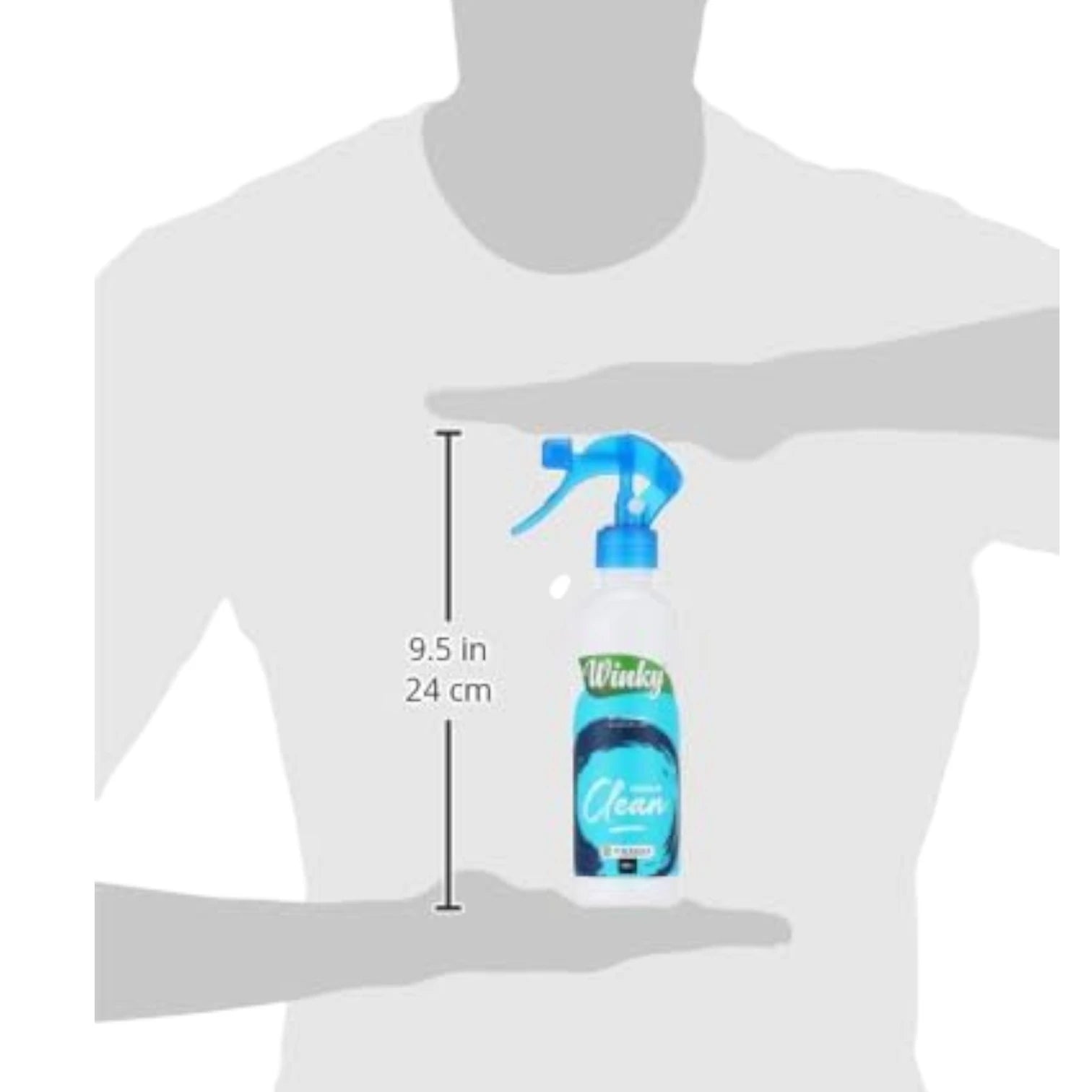 Winky Clean Air Freshener Spray | 300ml | Natural Long-Lasting Fresh Scent | Eco-Friendly | Odor Eliminator for Home, Kitchen & Indoor Spaces - Damoo