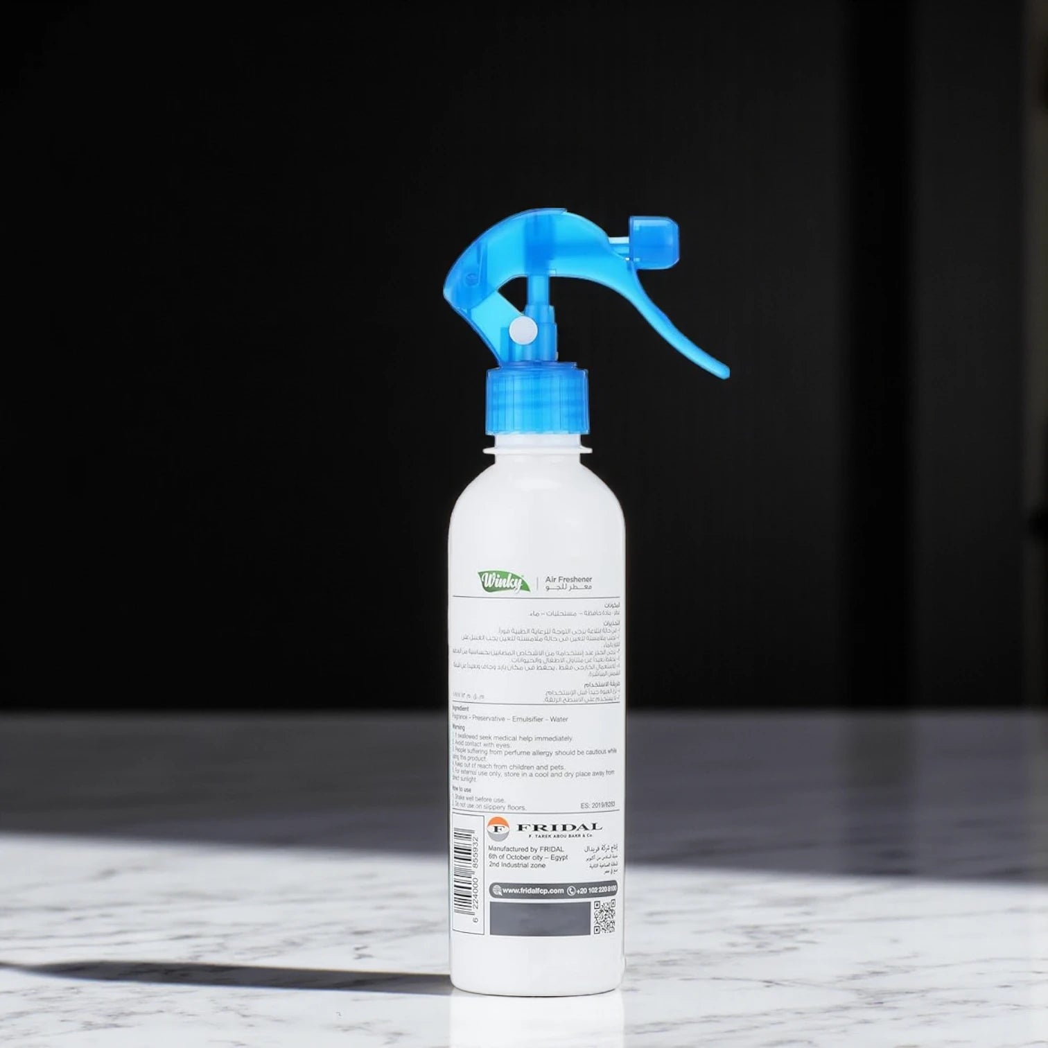 Winky Clean Air Freshener Spray | 300ml | Natural Long-Lasting Fresh Scent | Eco-Friendly | Odor Eliminator for Home, Kitchen & Indoor Spaces - Damoo