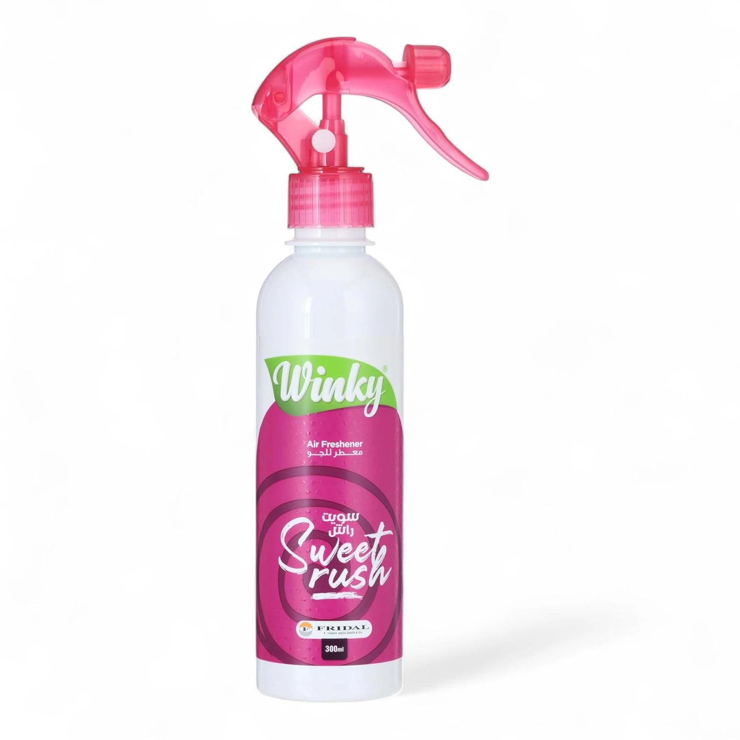 Winky Sweet Rush Air Freshener Spray – 300ml – Long-Lasting Scent for Home or Office – Made with 100% Natural Ingredients – Manual Spray - Damoo