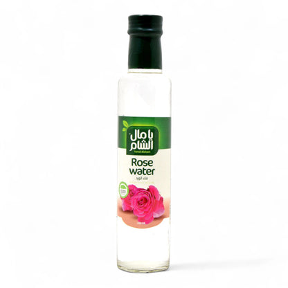 Yamal Alsham Rose Water – 250ml Bottle – Natural Floral Water for Skincare, Hair, and Traditional Desserts - Damoo